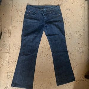 7 For All Mankind Boot Cut “A Pocket” Jeans (Size: 29)